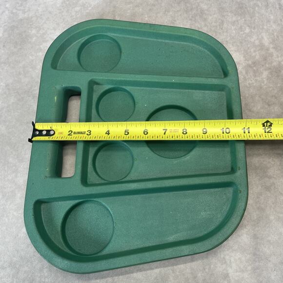 Vtg Masters Golf Tournament Augusta National Golf Club Seat Cushion & Cup Holder - Picture 4 of 4